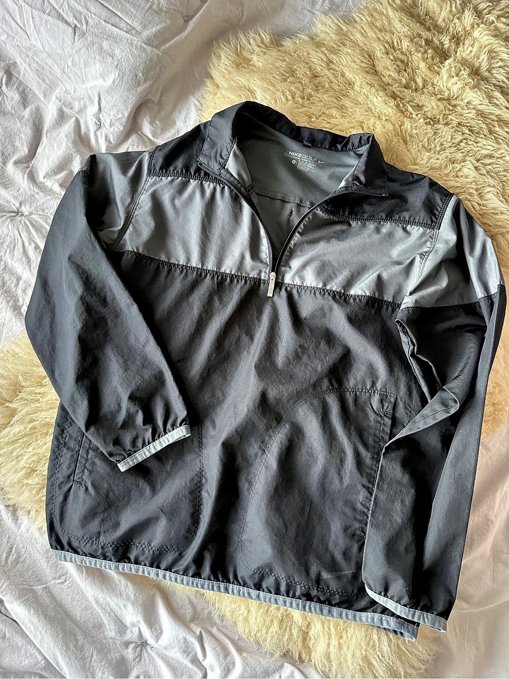 Nike Boys Golf 1/4 Zip Windbreaker